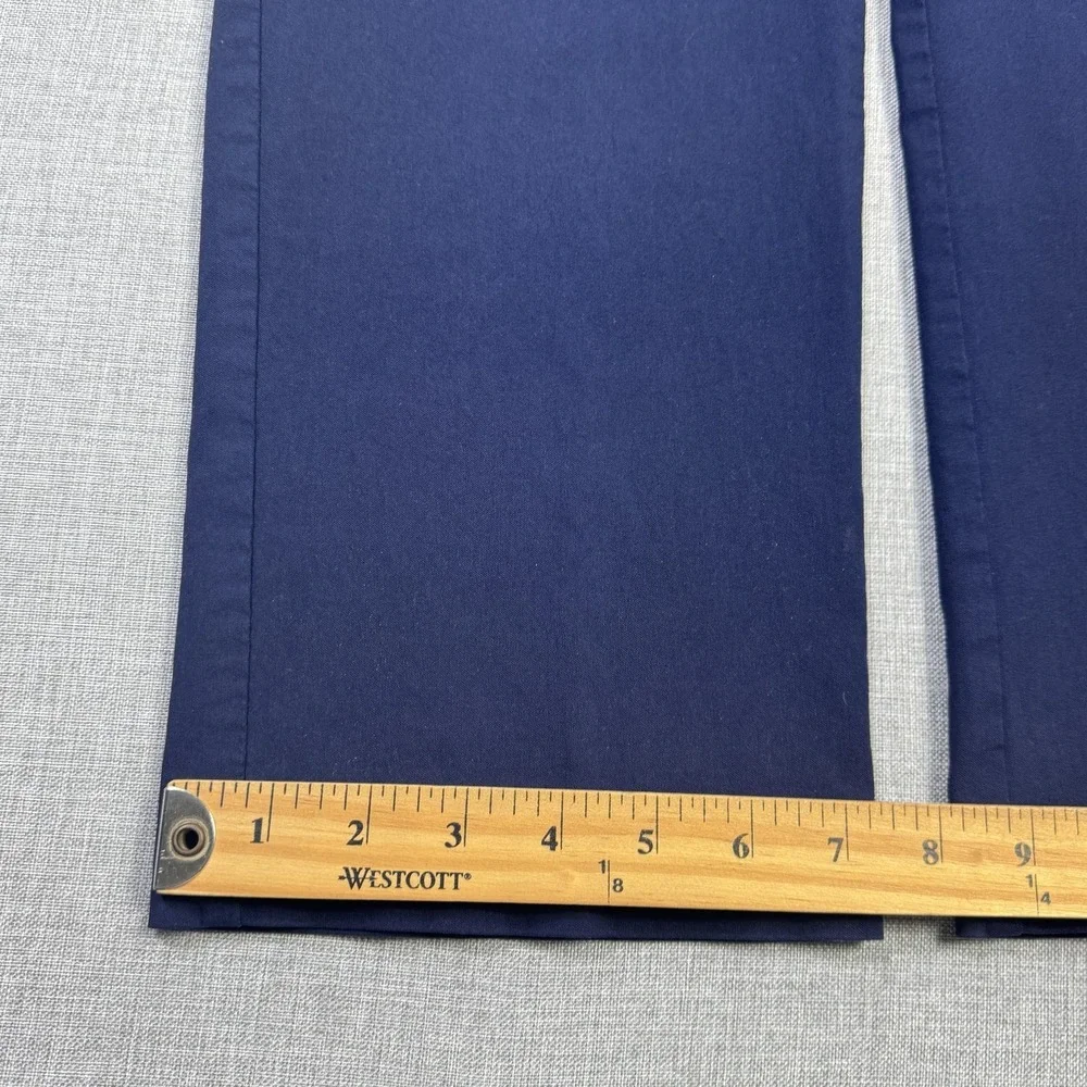 Ralph Lauren Performance Pants Mens‎ 34x29 Blue Chino Cotton Blend Flat Front